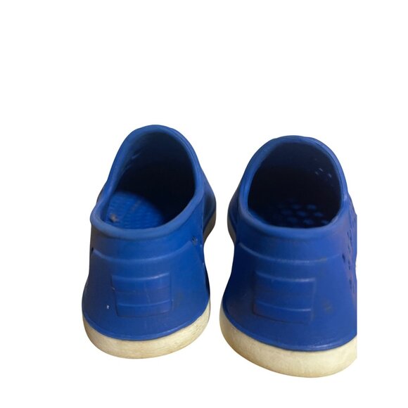 Toms Romper Shoes Perforated Blue Slip On Casual Unisex Size 5 - Picture 6 of 9